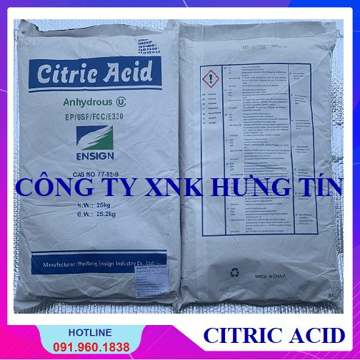 Hoá chất công ty XNK Hưng Tín